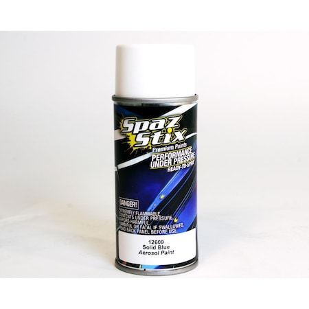 Spaz Stix Solid Blue Aerosol Paint - 3.5 oz SZX12609